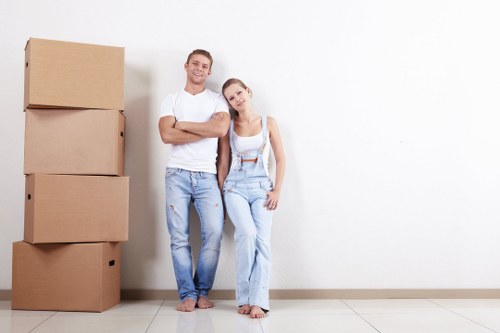Professional movers handling home removal services in Andstorage