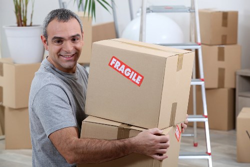 Team providing careful removals and storage support for household items