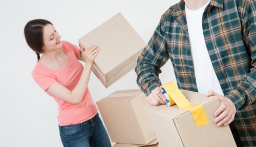 Packing furniture securely for removals in Andstorage