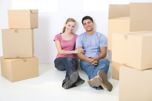 Customer booking and payment details for a removals service