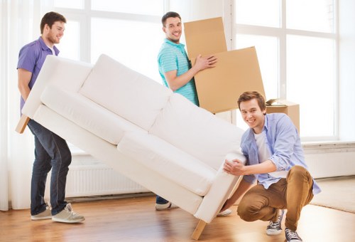 Andstorage removalists packing household items for safe transport