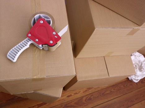 Team preparing for office relocation services in Andstorage in a modern workspace