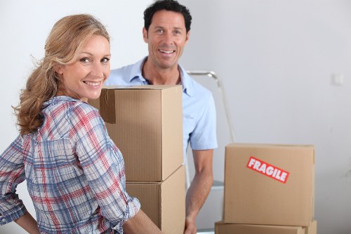 Team handling furniture removals in Andstorage